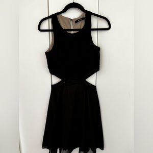 Ark & Co Black Cut Out Dress